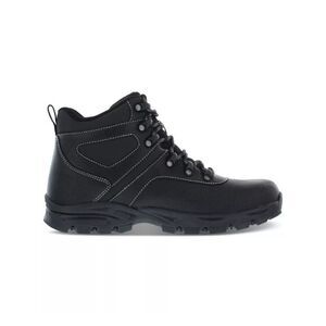 WEATHERPROOF VINTAGE Mens Black 1" Platform Jasper Block Heel Hiking Boots 13 M